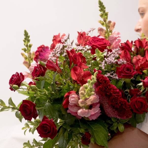 Ruby Designer Bouquet of Flowers